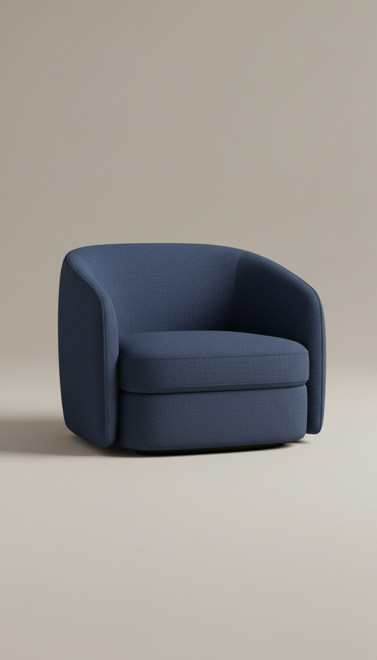 Heritage Blue Velvet Sofa