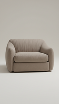 Stone Taupe Compact Sofa