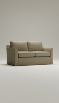 Moss Linen Single Seat Sofa