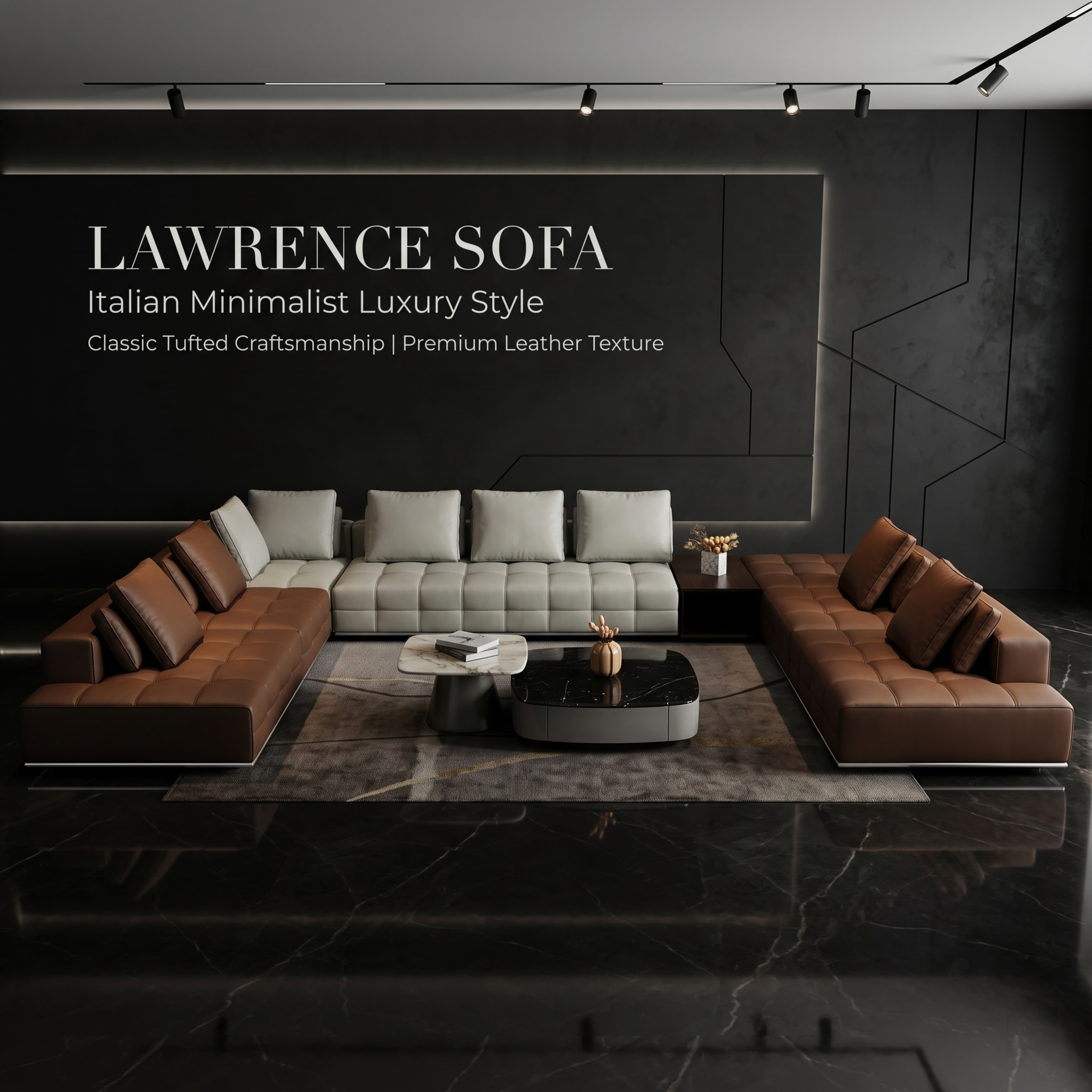 Lawrence Modular Sofa - Flexible Italian Seating