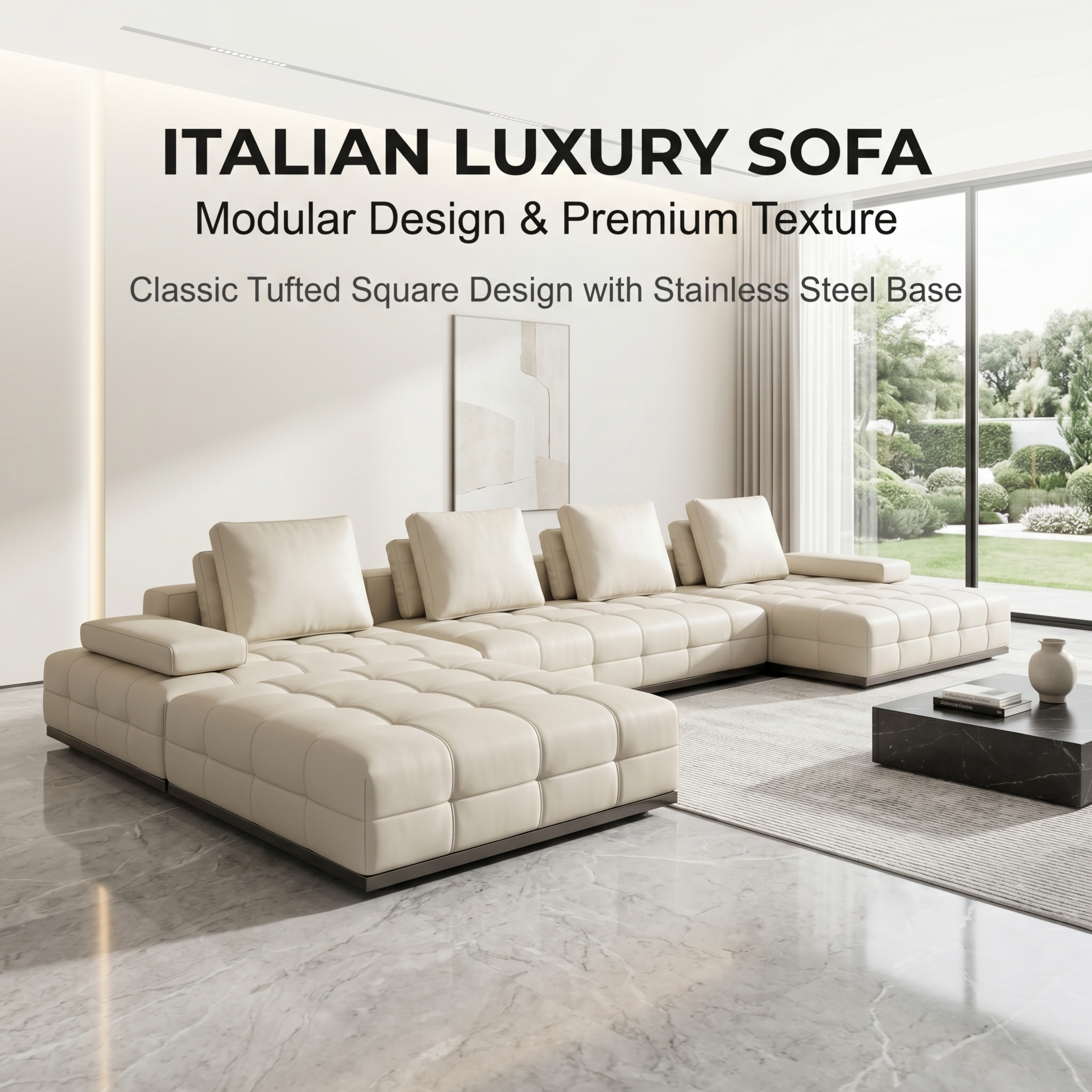 Lawrence Modular Sofa - Flexible Italian Seating