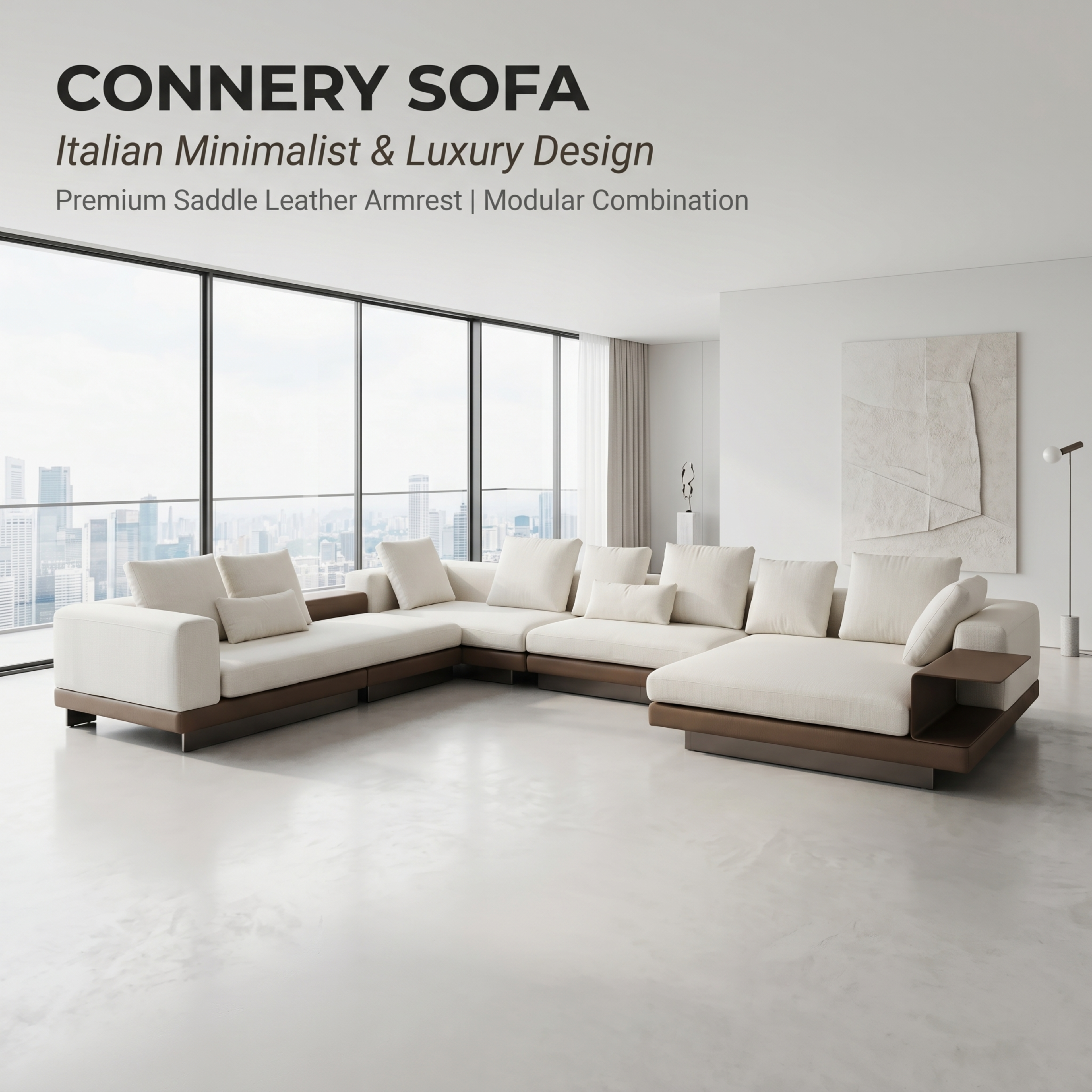 Connelly Modular Sofa - Flexible Multi-Combination Seating