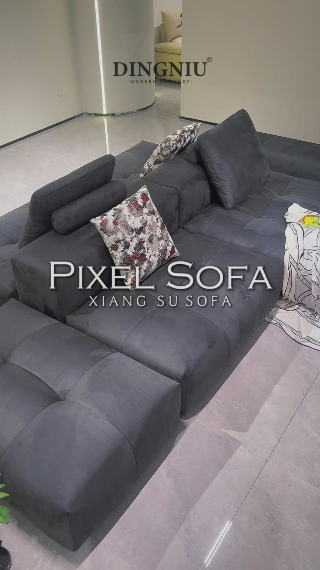Pixel Modular Sofa - Playful Square Modules