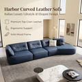 Harbour Irregular Sofa - Asymmetrical Free-Form Silhouette, Organic Artistic Statement