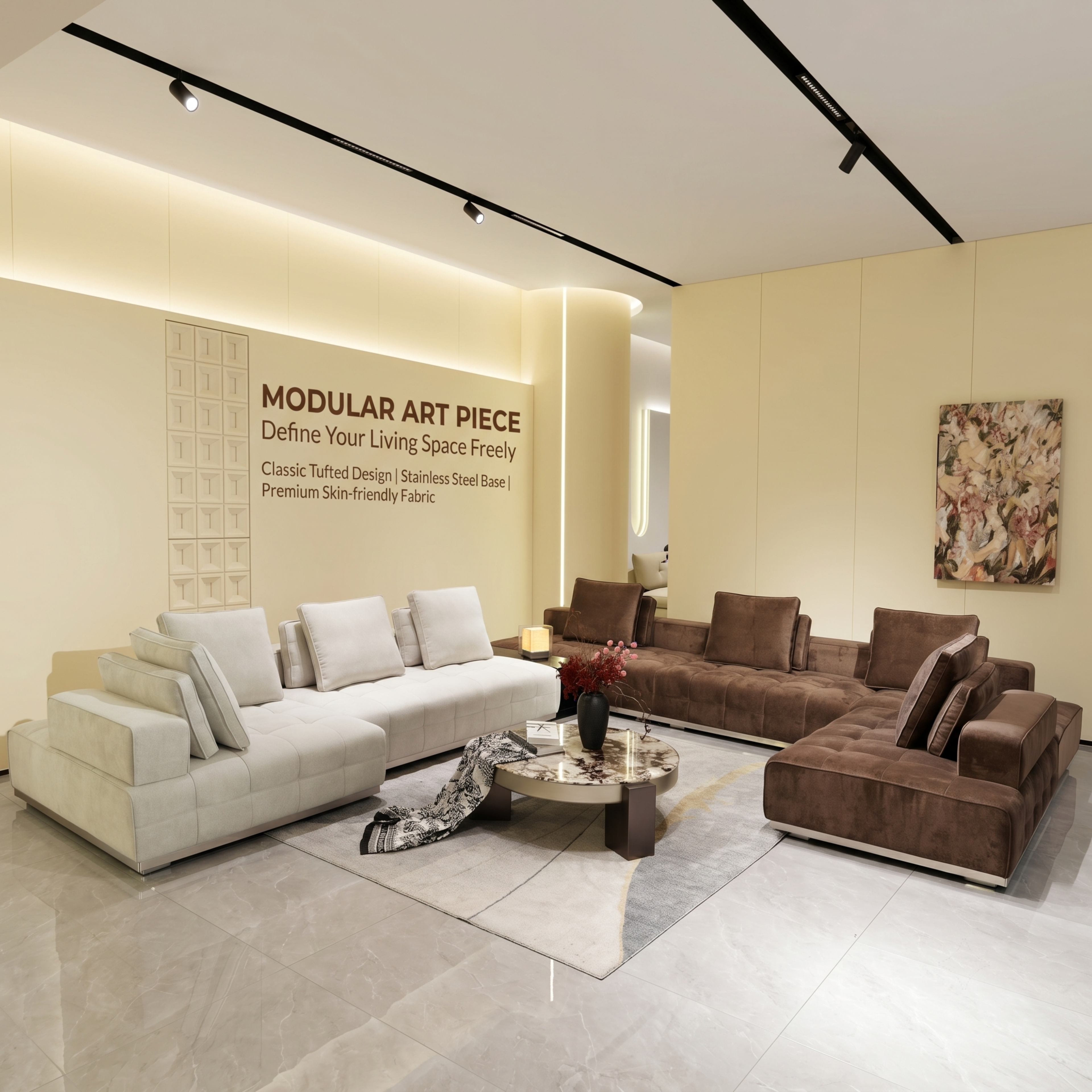 Lawrence Modular Sofa - Flexible Italian Seating